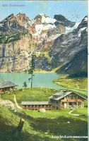 Kandersteg - Hotelstempel Oeschinensee 1916