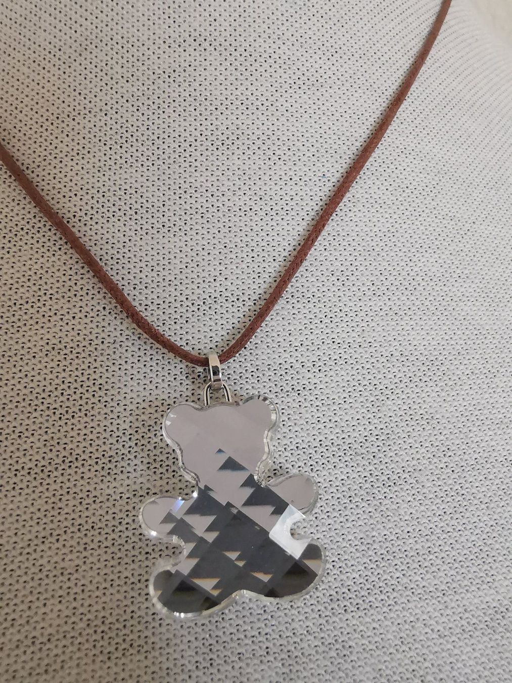Catenine: Swarovski Kette Mini Pendant Bär weiss – Nuovo (secondo la descrizione) da Zürich venduto da Yourgoodbuy 3
