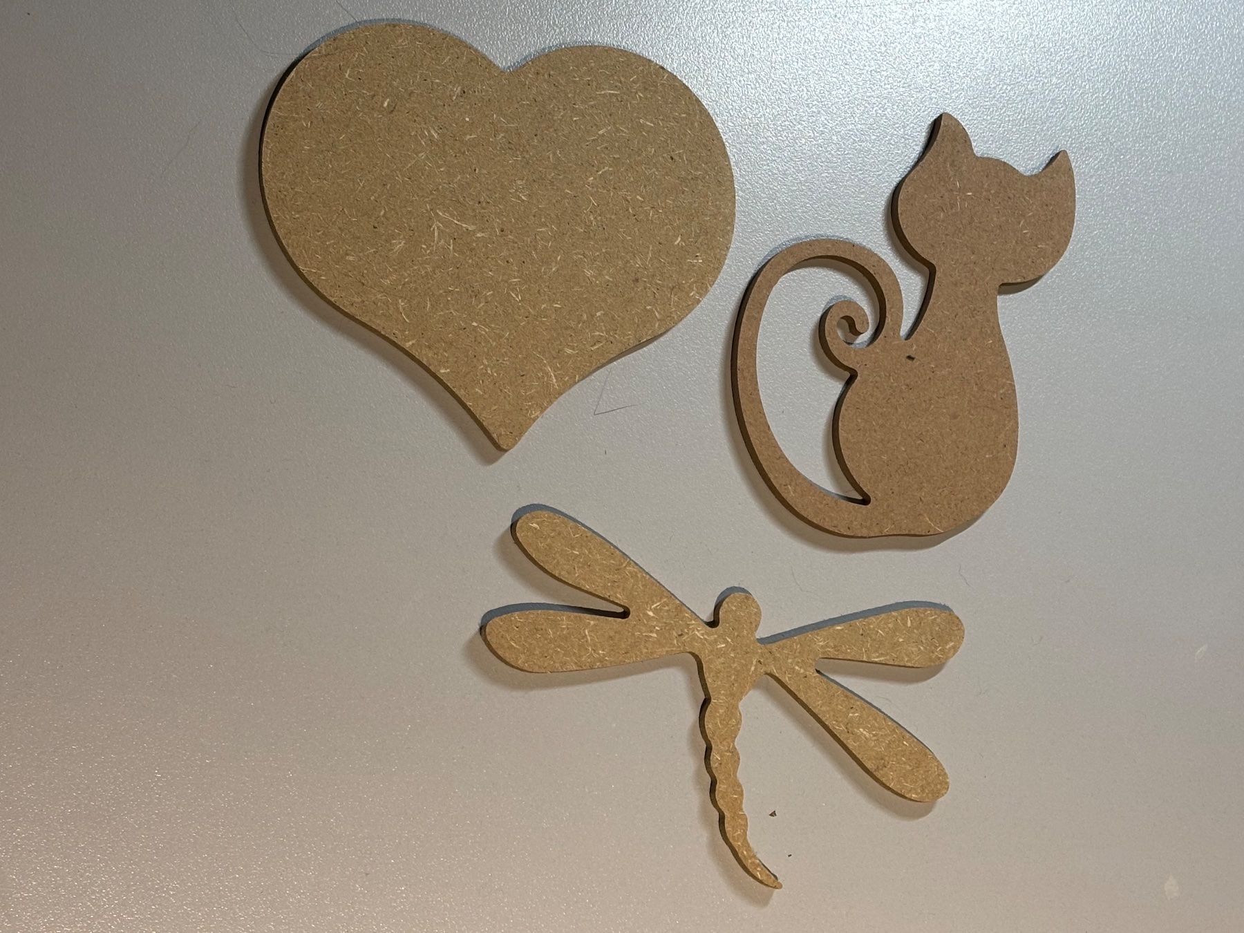 Bastelsets: MDF-Deko DIY décoration à peindre – Neu (gemäss Beschreibung) aus Salvenach von gwenwywar