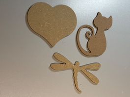MDF-Deko DIY décoration à peindre