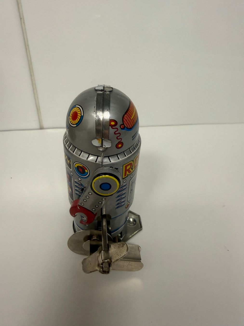 Giocattoli: Blech Roboter Mechanical Walking Robot-7 474 – Usato da Stäfa venduto da elcondor245 3