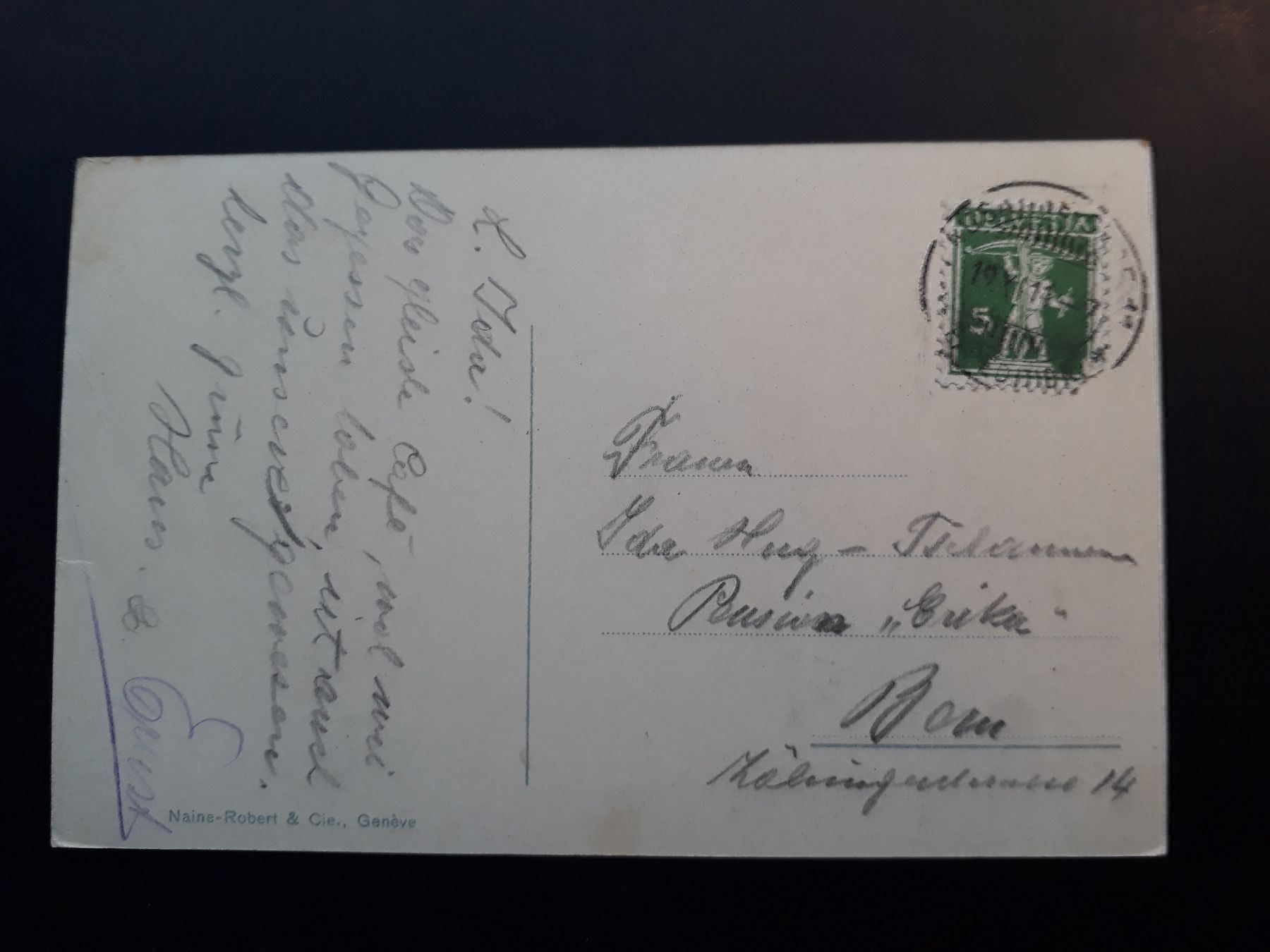Cartoline postali: AK Lausanne-Ouchy – Usato da Herzogenbuchsee venduto da Herkules9 1