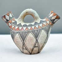 Vase pichet poterie berbère kabyle authentique