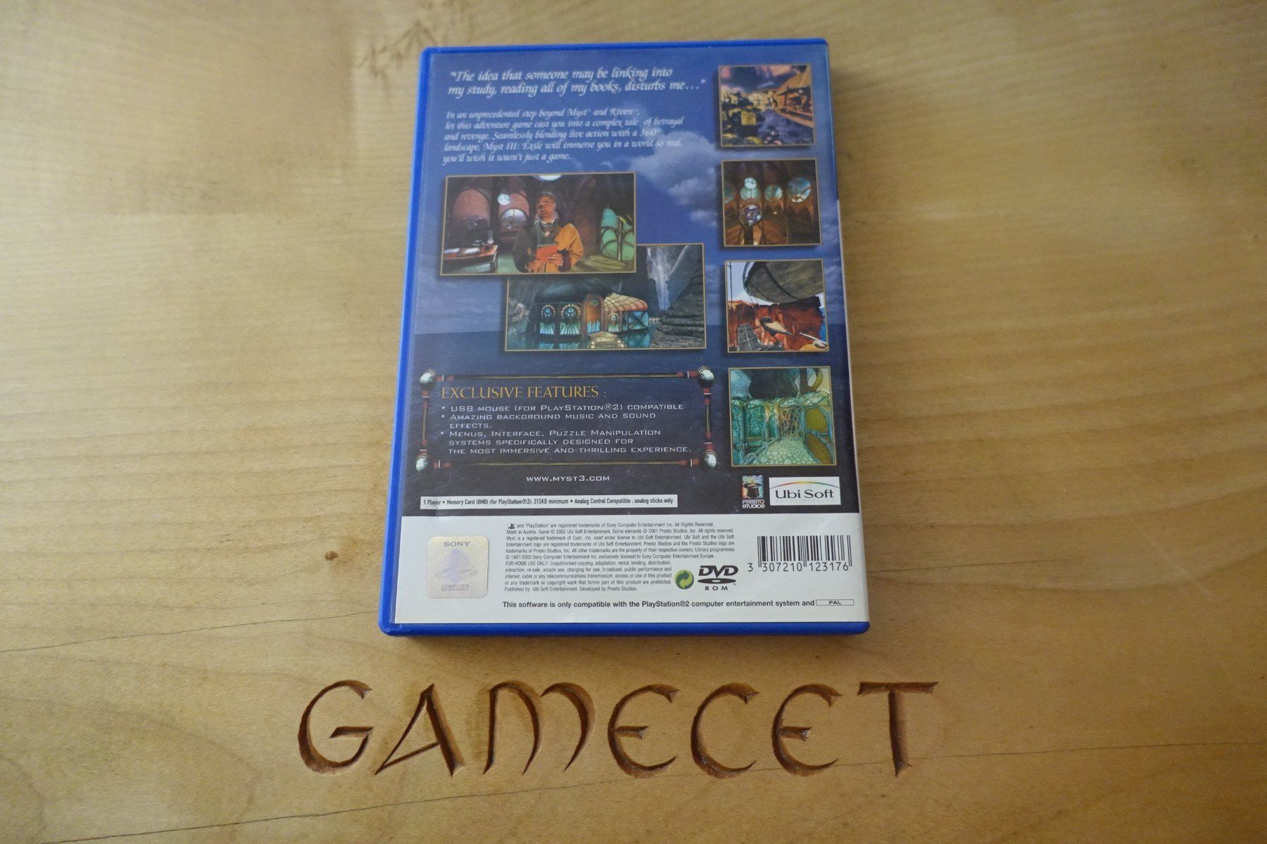 Sony Giochi: Myst III: Exile – Usato da Steinach venduto da Gamecet 2