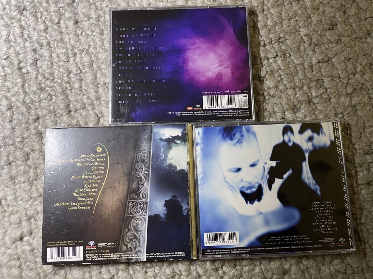 CDs: 3x Evanescence  – D'occasion à Reinach AG par trigger7811 2