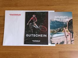 Thömus Gutschein CHF 750.– Gourmet Bike Tour, 22.-23. Juli