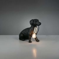 Tischleuchte, Hund, 24 cm Höhe