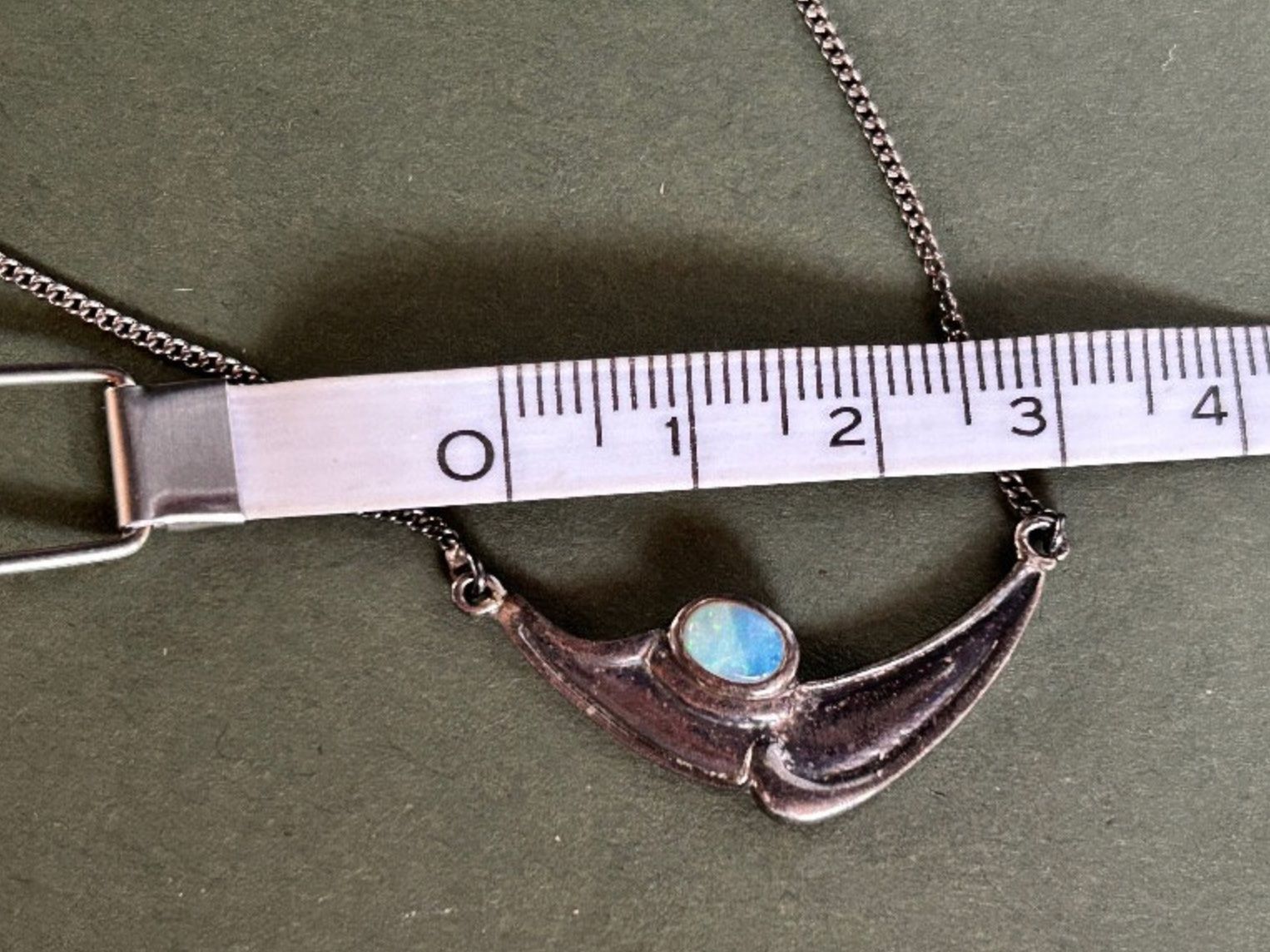 Catenine: Silberkette opal Jugendstil – Usato da Laufen venduto da Bellavitaboom 3