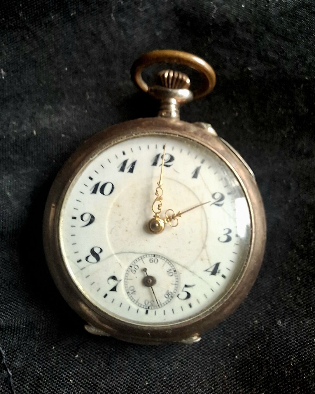 Orologi: Taschenuhr – Difettoso da hefenhofen venduto da mauriz