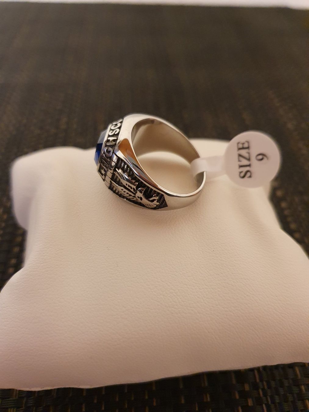 Anelli: High School Class Ring Edelstahl Gr. 60 – Nuovo (secondo la descrizione) da Oensingen venduto da Huggybear24 4