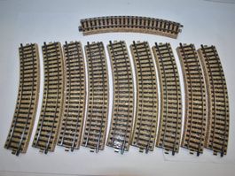 Märklin Schienen gebogen M-Gleis 5100 (ABU021)