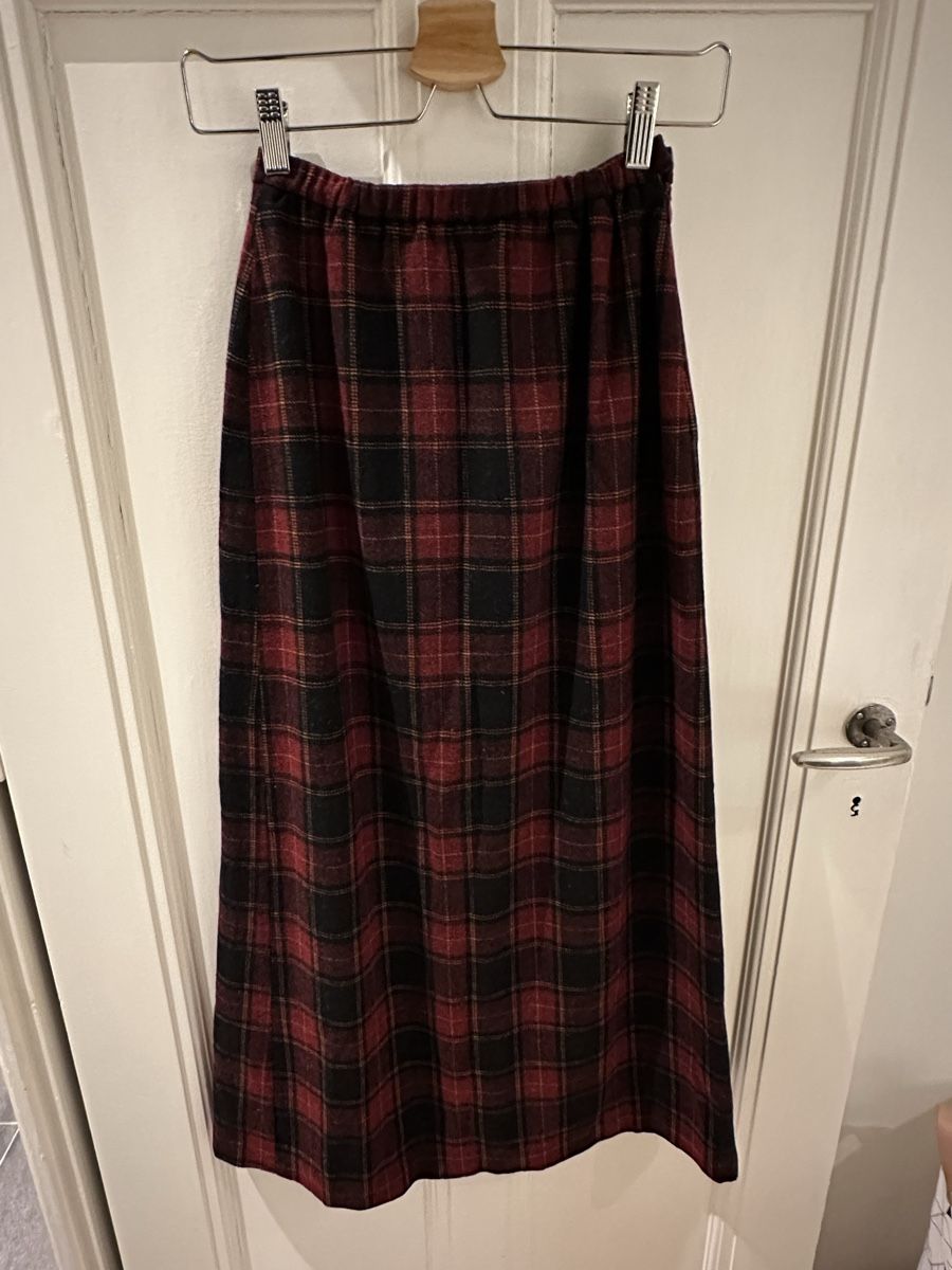 Gonne: Vintage checkered wool skirt – Usato da Genève venduto da gra_xlk7 1
