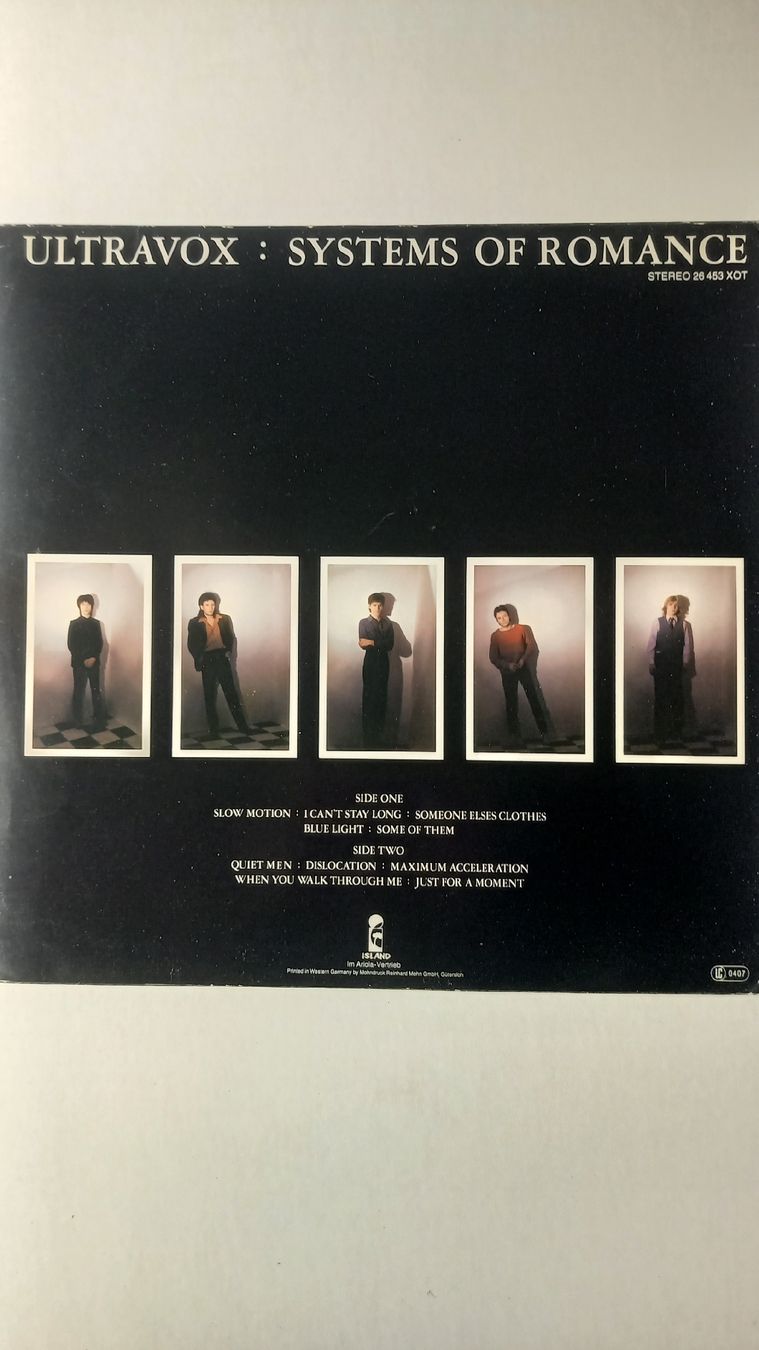 Dischi in vinile: Ultravox - Systems Of Romance LP – Usato da St. Gallen venduto da Bir_Rer 1