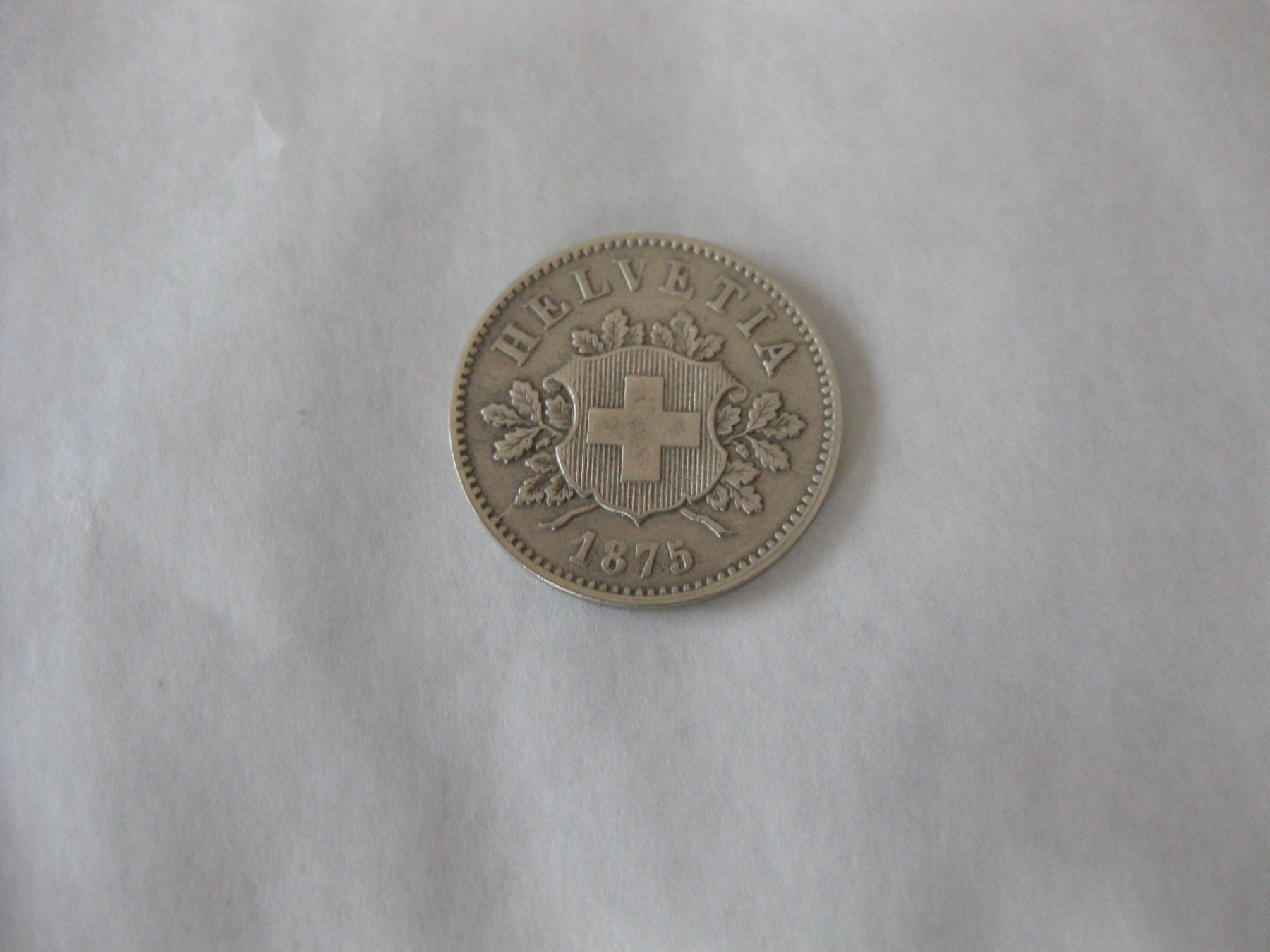 Toutes les monnaies: RARE 10 rappen 1875  VZ - UNZ. – D'occasion à MERVELIER par chrichrim05