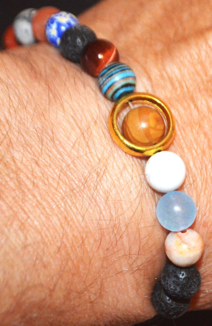 Bracciali & Braccialetti: Armband B-973 – Lava mit Galaxy 19cm elastisch – Nuovo e nell'imballaggio originale da Goldiwil (Thun) venduto da han_v5b7 5