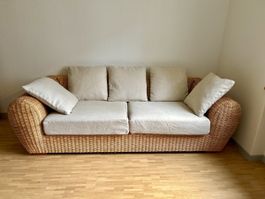Sofa/ Couch für Innen aus natürlichen Materialien