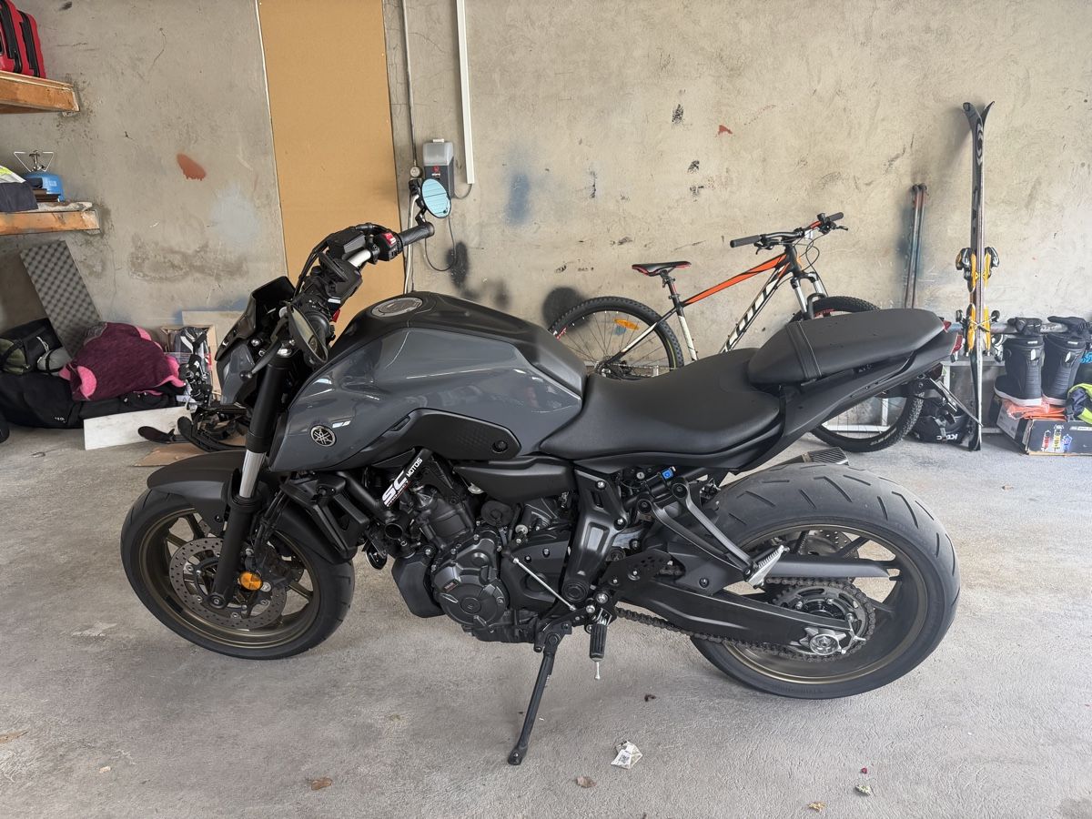 Yamaha Strasse: Yamaha MT-07 2023 Occ – Gebraucht aus Ried-Brig von jill_g04 2