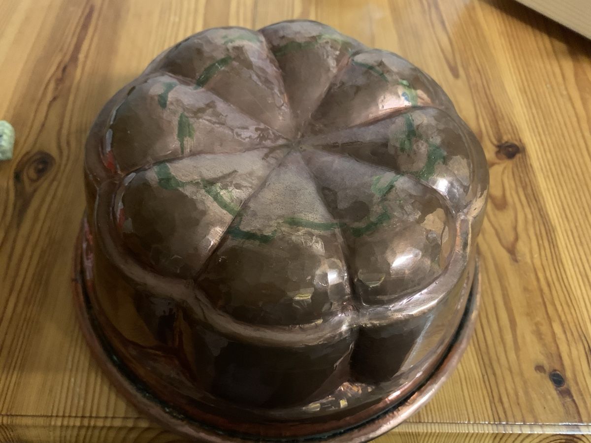 Teglie da forno: Wunderschöne Kupfer Backform von W.Hauser Glarus – Usato da Port venduto da Glarus1955 4