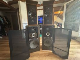 Lautsprecher Acoustic Research AR91 und Lentek S4 Set