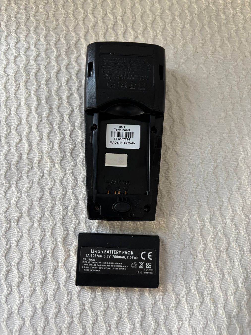 Scanner: Mobiler Barcodescanner Elcode 8001 Terminal - C – Gebraucht aus Einigen von Medicom-Pharma 1
