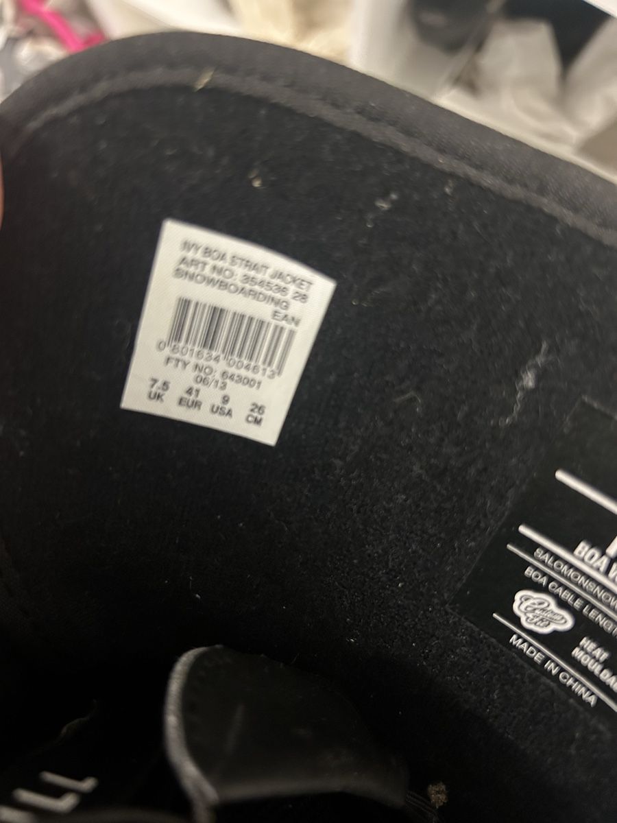 Salomon Board: Salomon Snowboardschuhe – Usato da Baden venduto da ste_h2z5