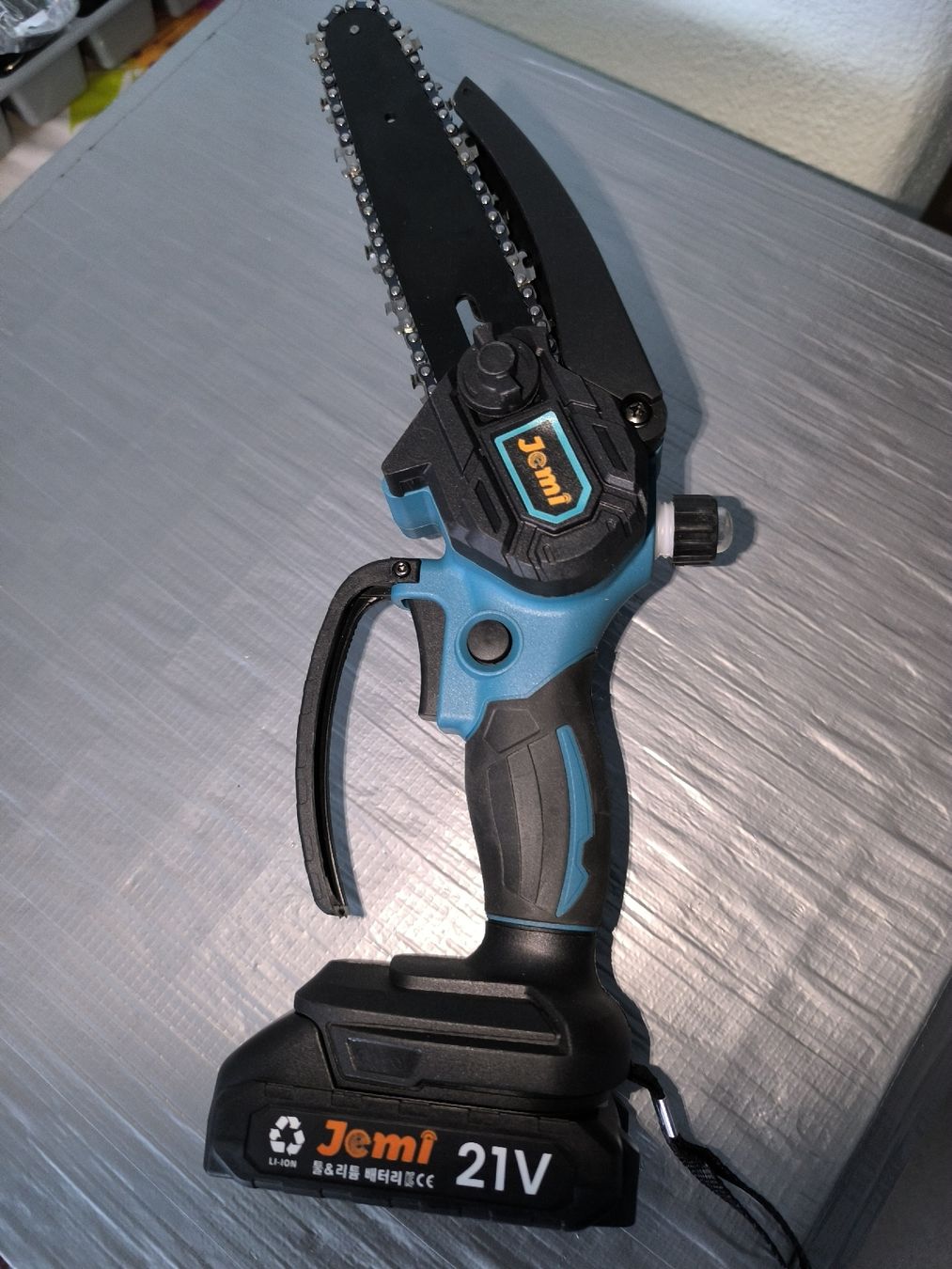 Seghe: Jemi mini Akku Kettensäge 21 Volt – Nuovo e nell'imballaggio originale da Frutigen venduto da Chenel0815 2