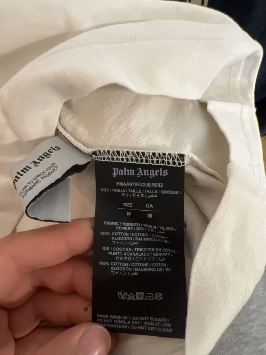 Palm Angels T-shirt: Palm Angels T-Shirt Grösse M – Usato da Feldbrunnen venduto da soon-nam 1