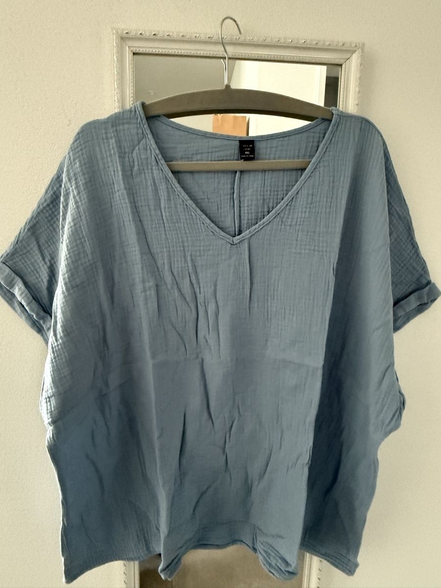 Shein Tuniche: Tunika -Bluse Grösse 4XL. Musselin – Nuovo (secondo la descrizione) da Pfeffikon LU venduto da pepino17 2