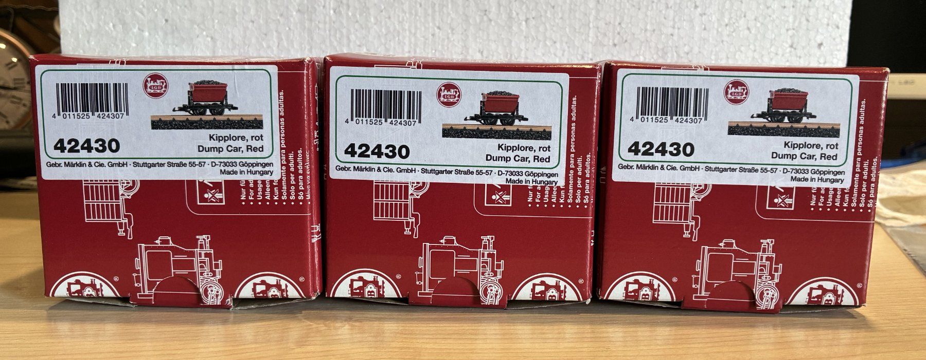LGB Modellini di ferrovie: LGB Kipploren mit Zubehör – Nuovo e nell'imballaggio originale da Zollbrück venduto da WesternSaloon 2
