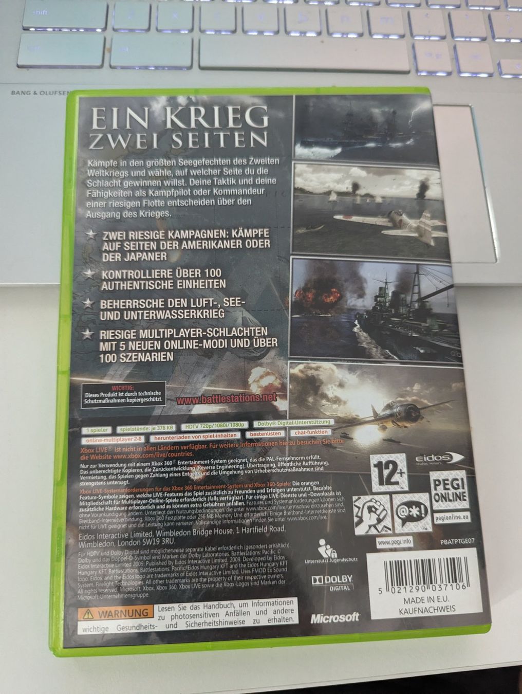 Spiele: Battlestations Pacific - Xbox 360 Game – Gebraucht aus Hünenberg See von SpecialEditionGaming 1