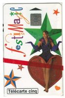 Privat-Telefonkarte Frankreich Festimagic originalverpackt