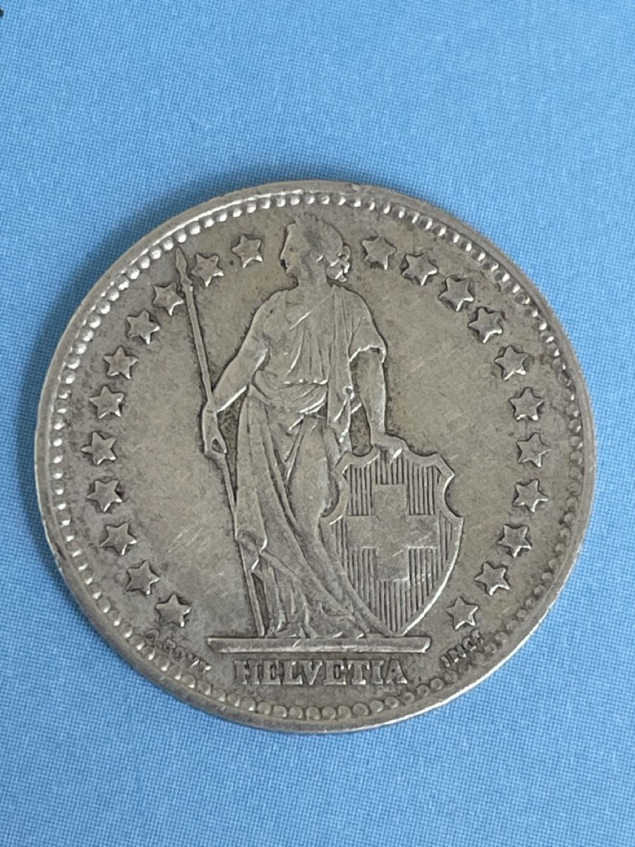 Alle Münzen: 1 Fr. 1958 - Silber .835 – Gebraucht aus Meilen von Silver-Rules 1