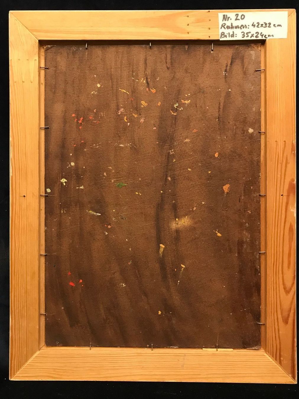 Dipinti: G. GABRIELLI ÖLBILD 42x32cm – Usato da Zürich venduto da otomado 6