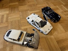Modellauto Konvolut 3 Stück Bburago Massstab 1:18