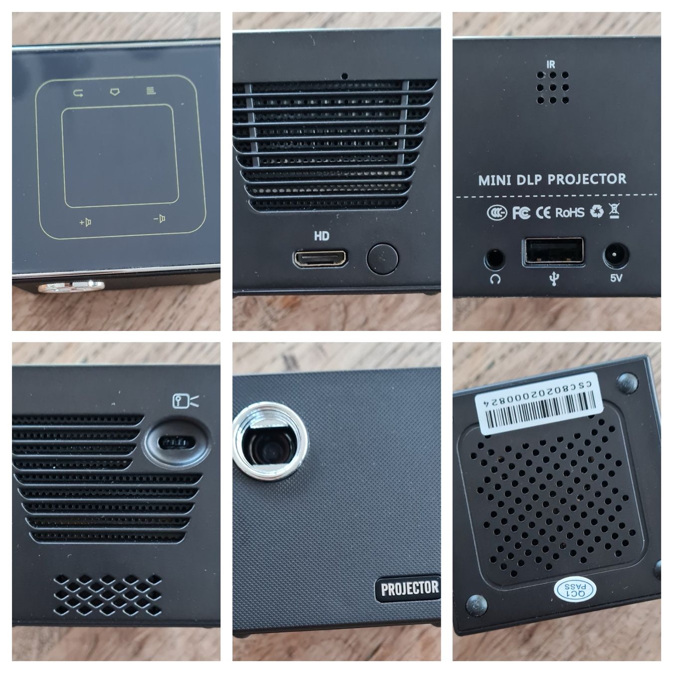 Proiettori: MiniBeamer DLP Smart Android Cinema Projector 6 x 6 x 6 cm – Usato da Bäriswil BE venduto da irwu 3