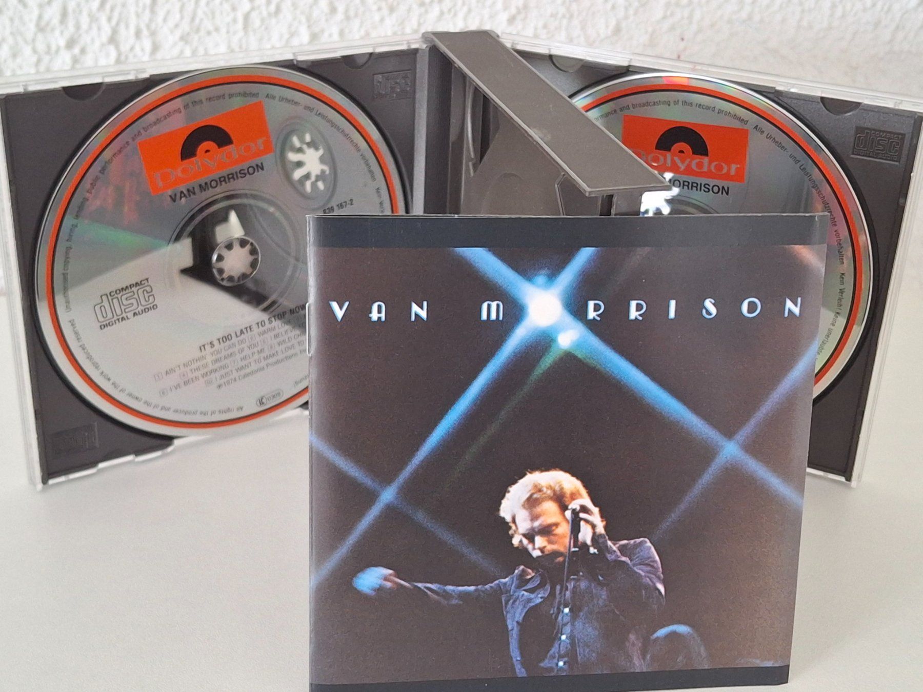 CD: 2CD Van Morrison - It's Too Late To Stop Now - Live 1973 – Usato da Aarberg venduto da Jackup1 2