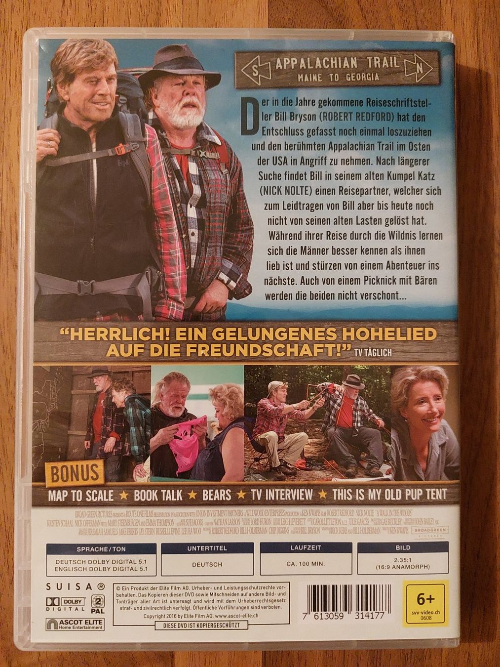 Tutti i DVDs: DVD - A Walk in the Woods – Usato da Rheinfelden venduto da FilmAuktion 1
