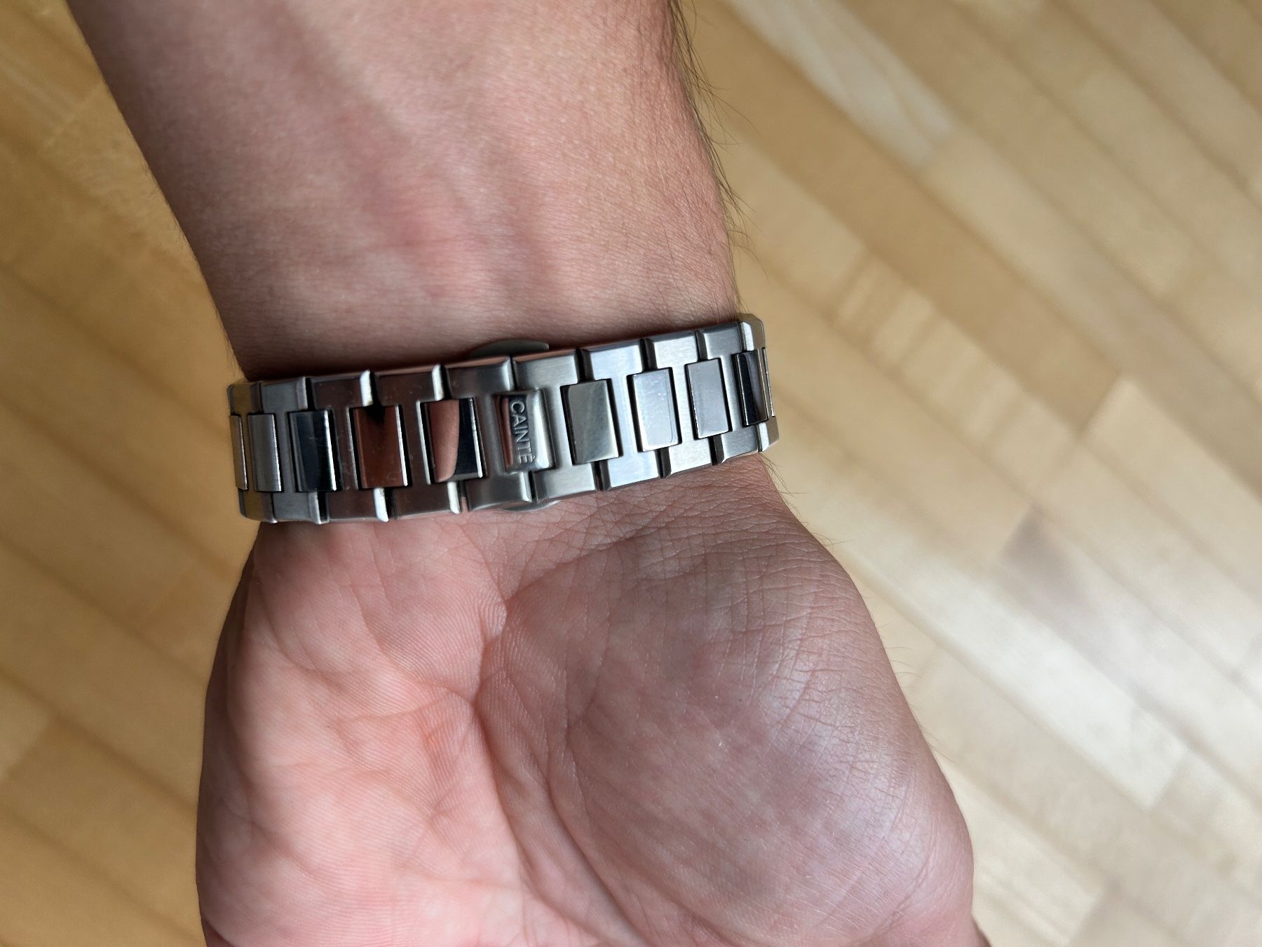 Orologi: Caintè Uhr - Normalise Tax Fraud – Nuovo (secondo la descrizione) da Rossrüti venduto da MarktKompass 7