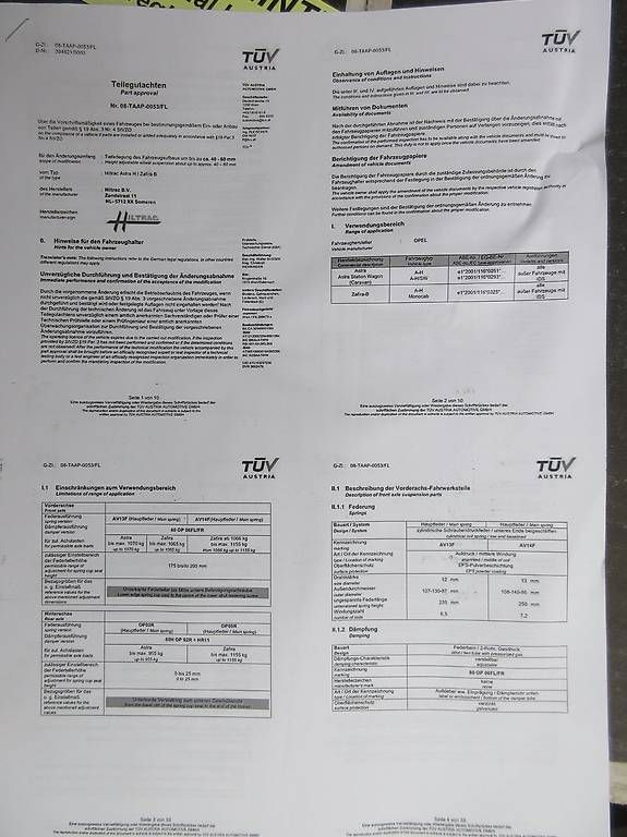 Opel Alle Autoersatzteile: Kit amortisseurs Opel Zafira B – Neu und originalverpackt aus Champagne von nan_2dwz 3
