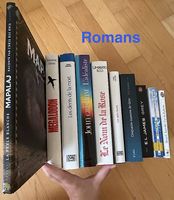 Lot de 5-6, Divers romans 