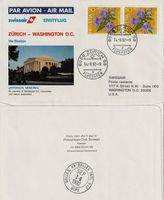 1992 Erstflug Zürich-Washington D.C.