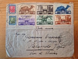 IT-Eritrea Briefnach Italien aus 1936 Zustand gemäss Bilder