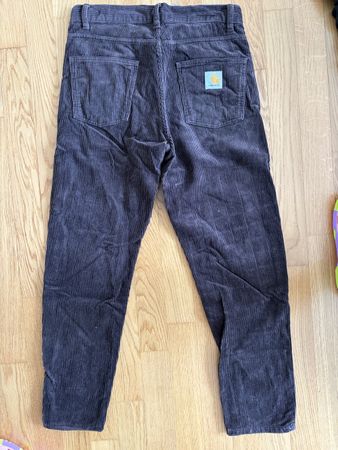Carhartt Cordhose Newel Pant Grösse 29 dunkelbraun