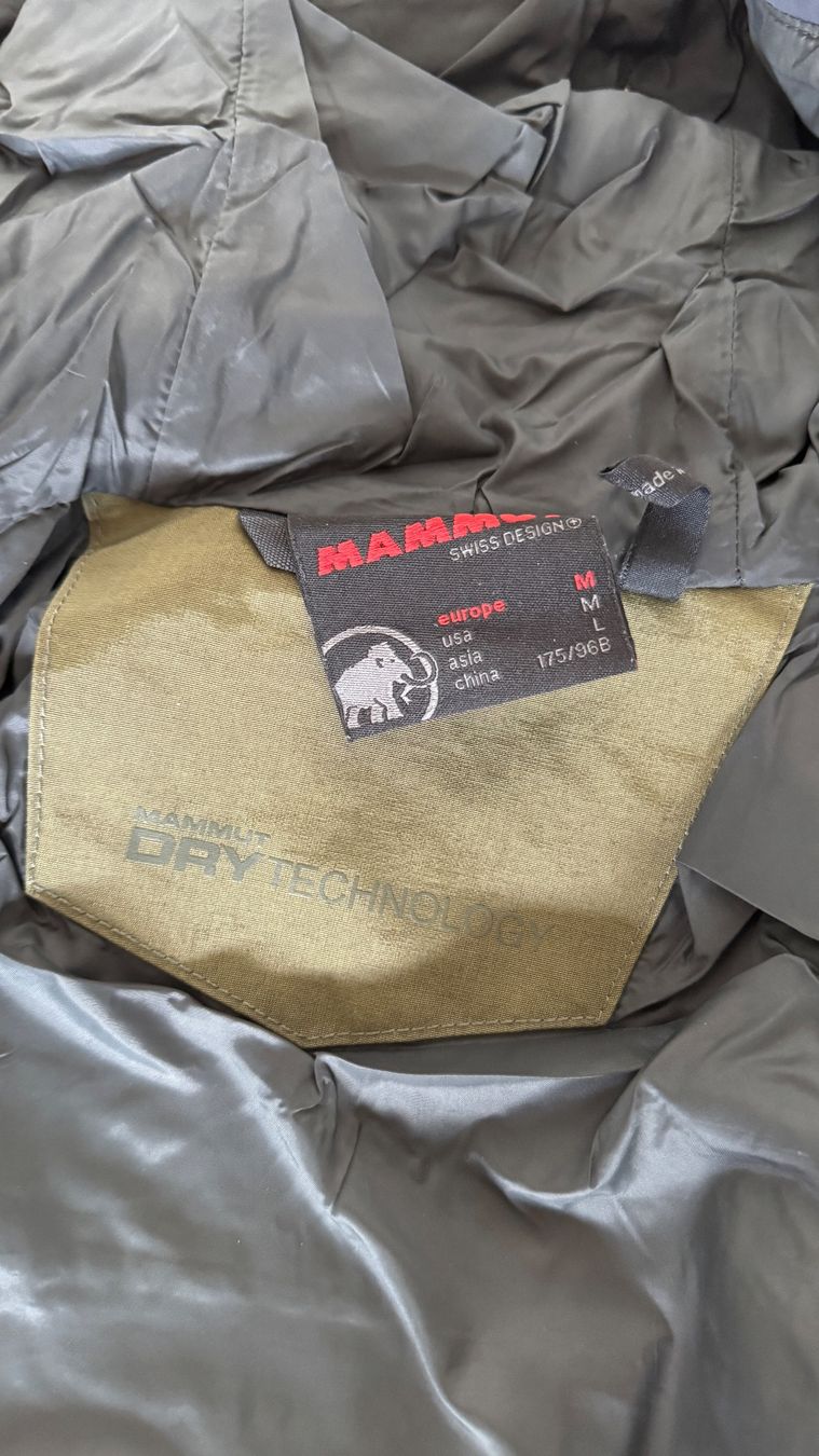 Mammut Giacche: Mammut Jacke M Olive Dry Technology – Usato da St. Erhard venduto da secc 2
