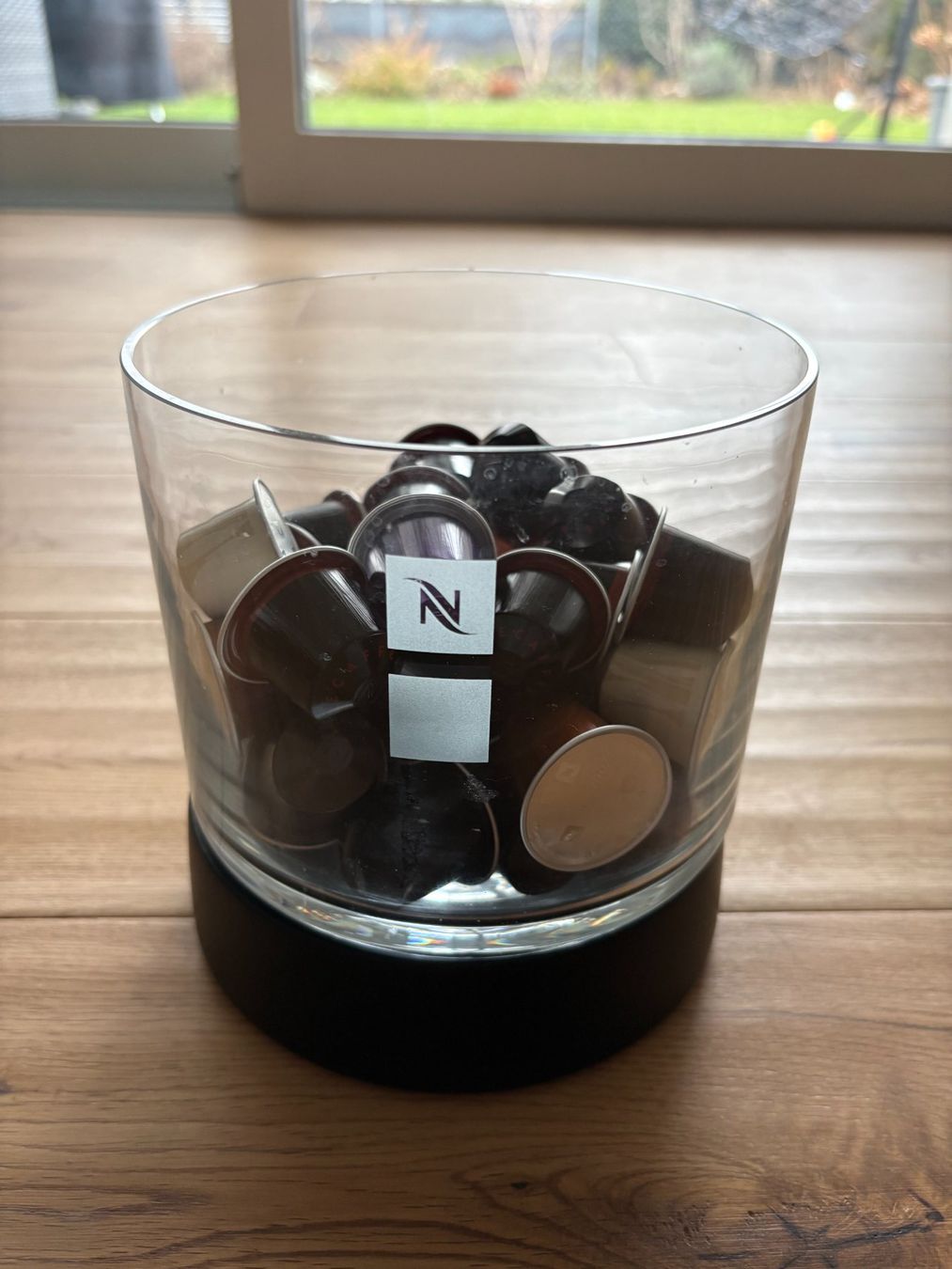 Nespresso Macchine per caffè & Macchine per espresso: Nespresso Glass Kapselhalter – Usato da Muttenz venduto da kuz_kx79 1