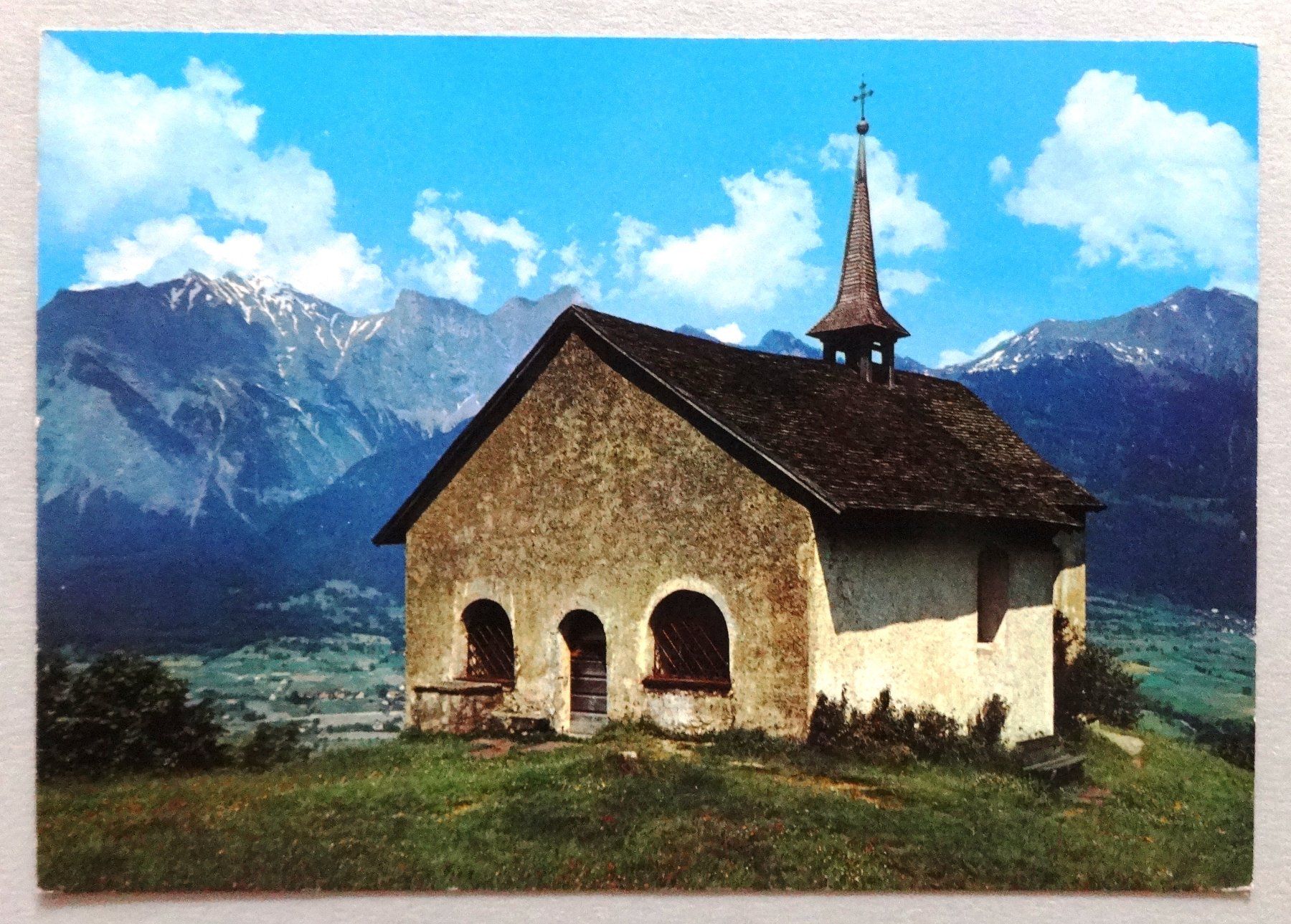 Cartoline postali: St. Georgskapelle bei Pfäfers – Usato da Fétigny venduto da Billy2miny