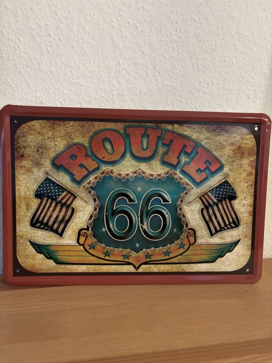 Foto & Immagini: !! ROUTE 66 BLECHSCHILD!! – Nuovo (secondo la descrizione) da Arlesheim venduto da MR_M_B