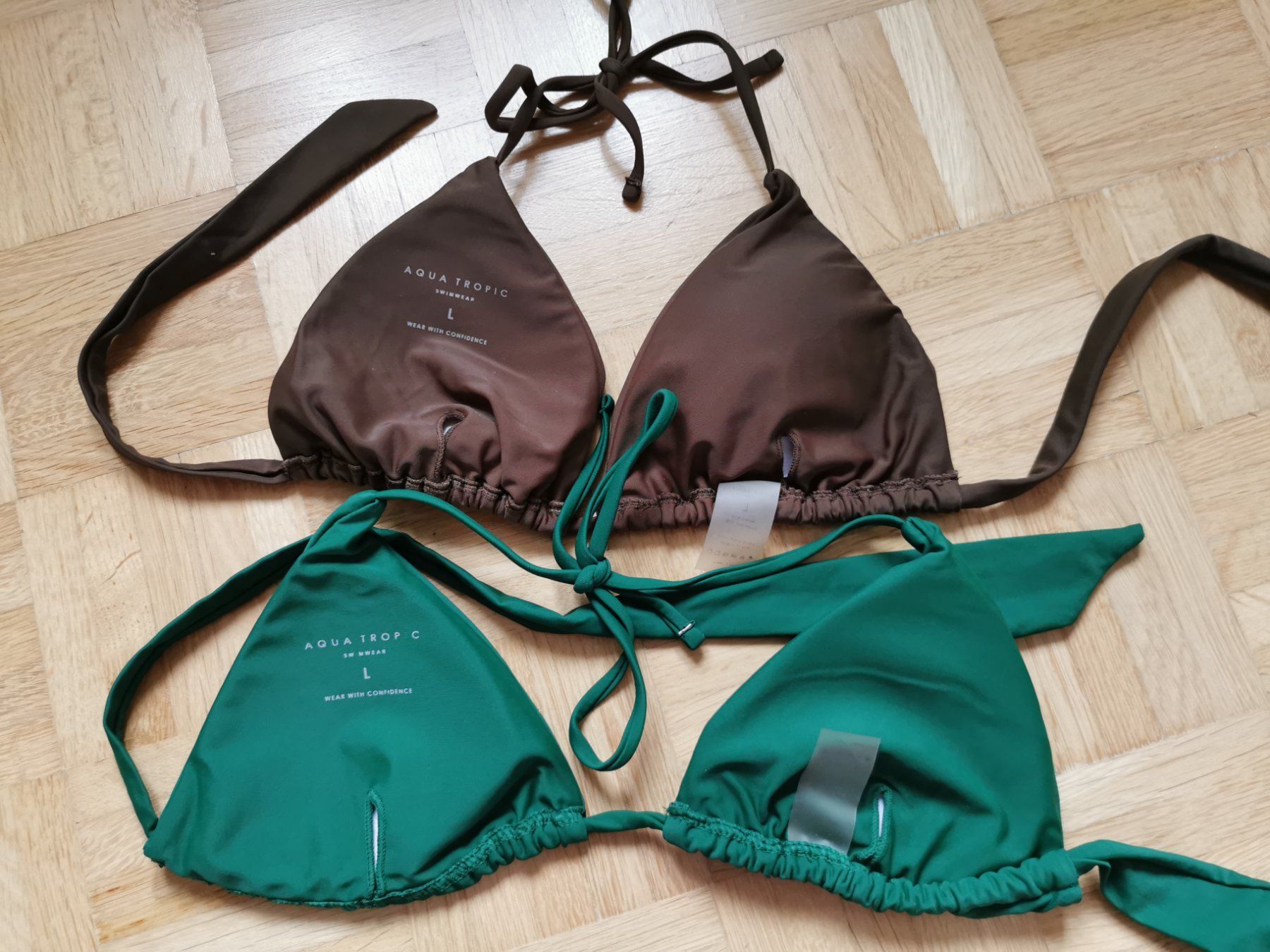 Badekleider & Bikinis: 2 x Bikinitop Aqua Tropic Gr. L – Gebraucht aus Stäfa von flamingo_17 3