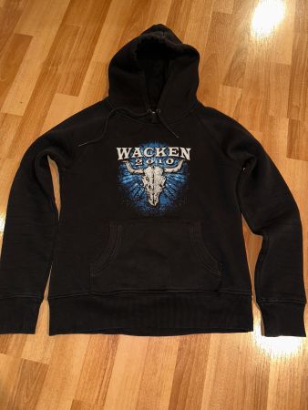 Kapuzenpullover Wacken 2010 Gr. S schwarz