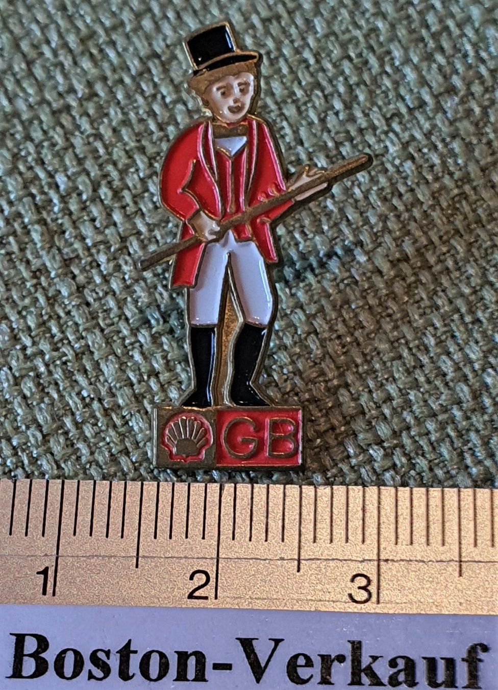 Spille & Fermagli: D278 - Pin SHELL GB England – Usato da Reinach BL venduto da Boston-Verkauf 1